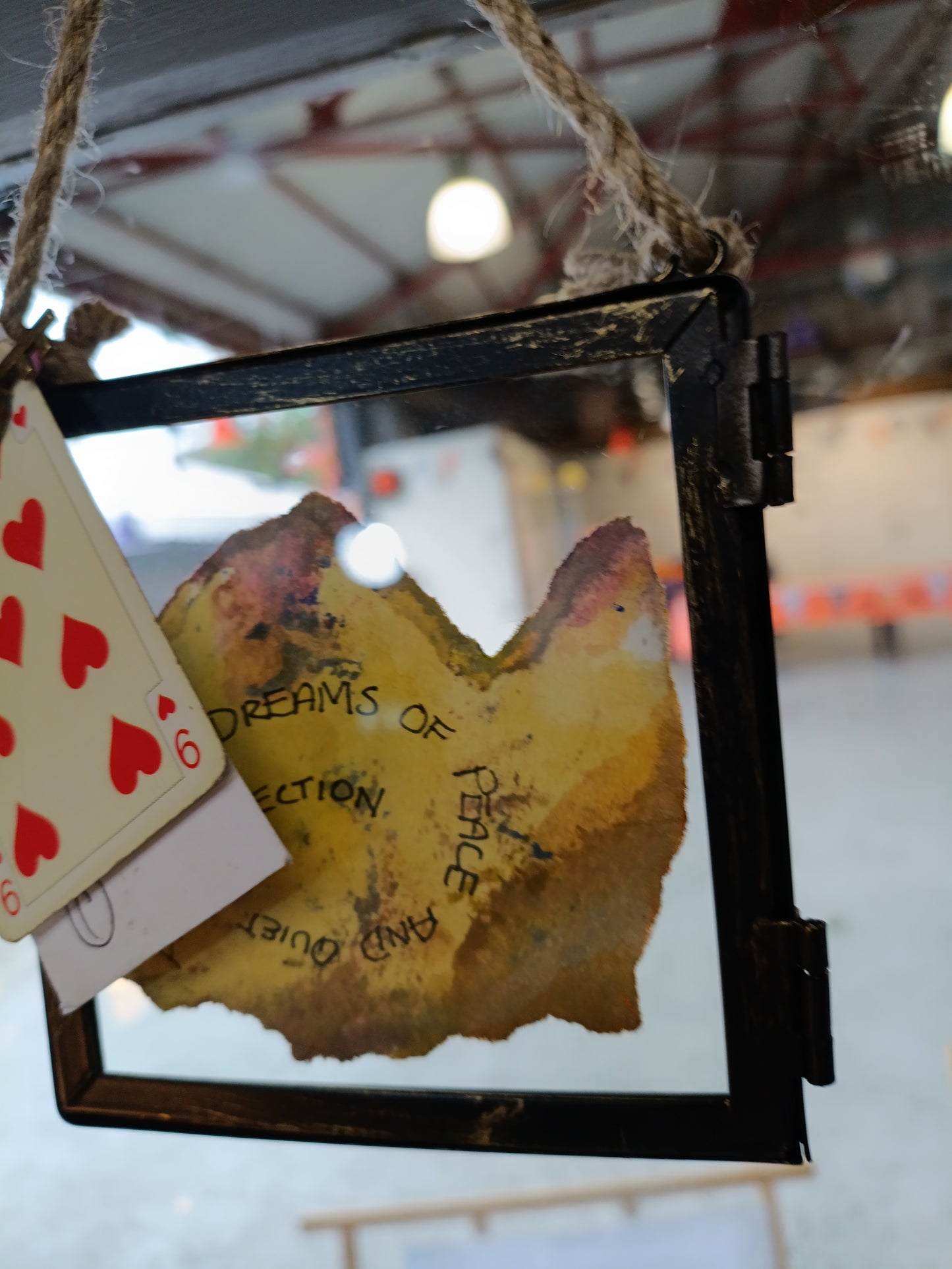 Hanging Watercolour Original Dreams of Peace Hare