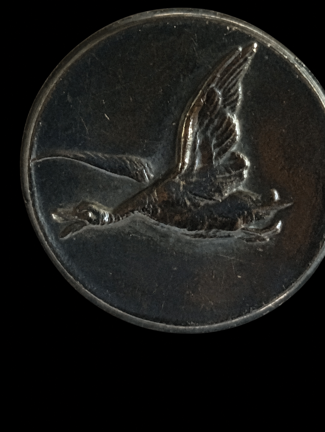 Set of Six 900 Silver Wildlife Buttons — view 11