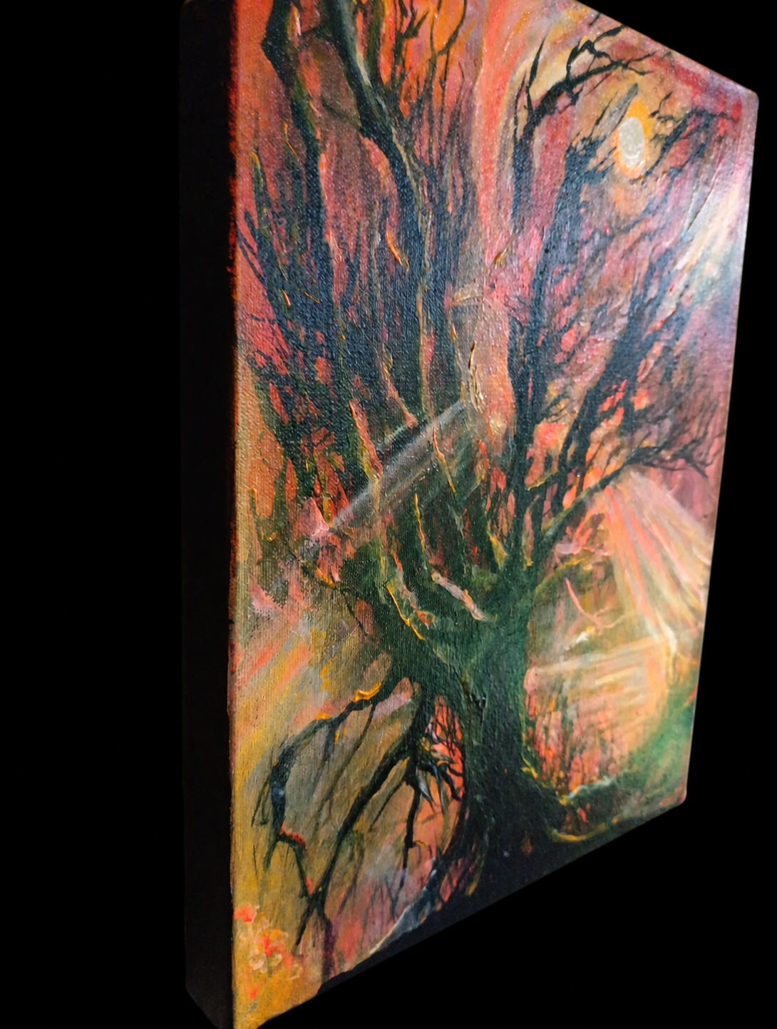 The Moment of Becoming — Original Painting — view 3