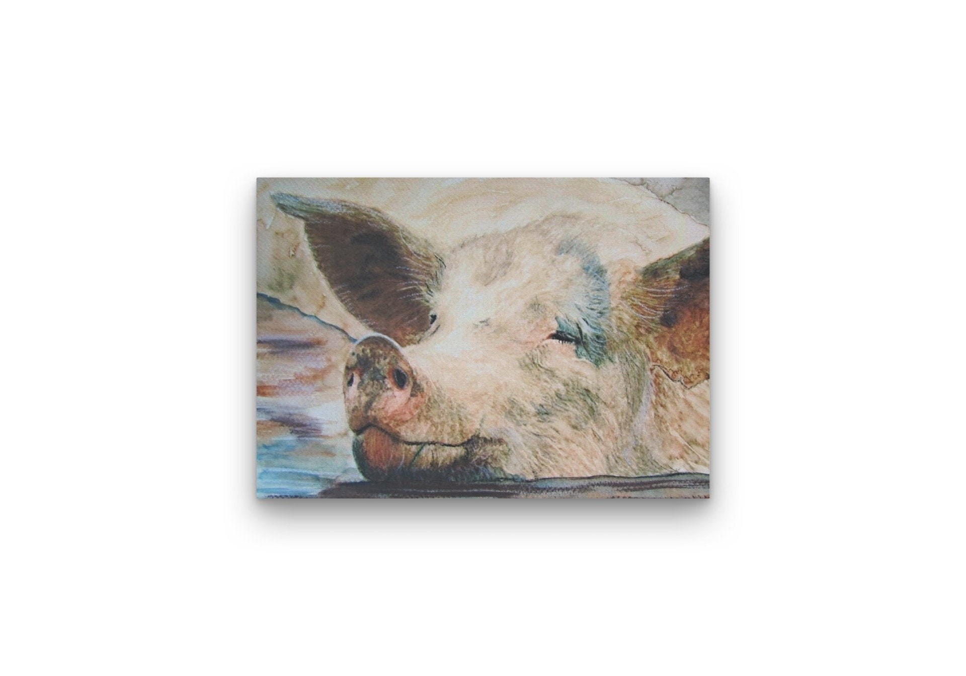 Pig in Muck — Print