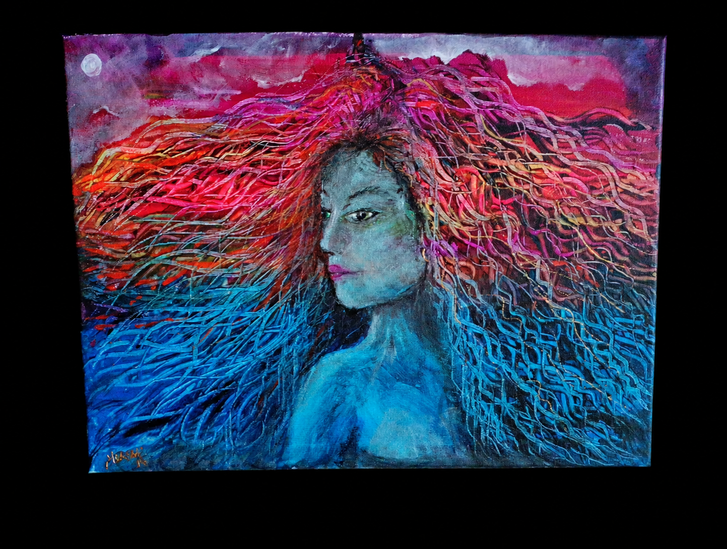 Divine Feminine — Original Acrylic Painting