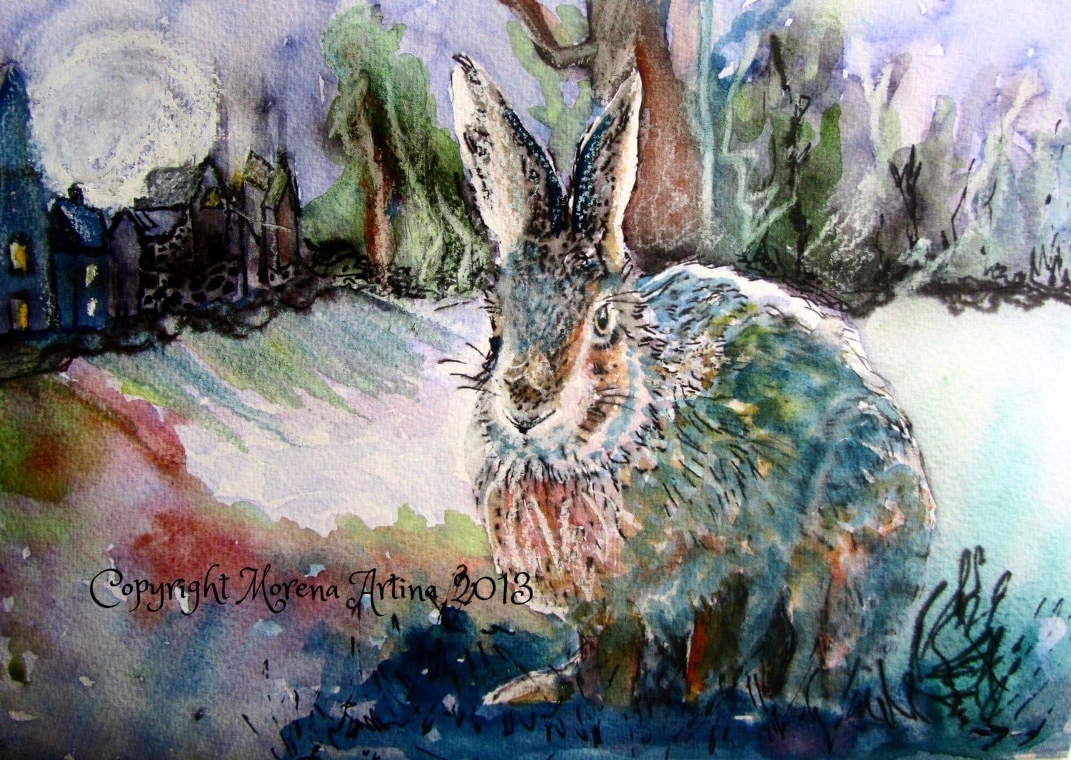 Midnight on the Common — Print