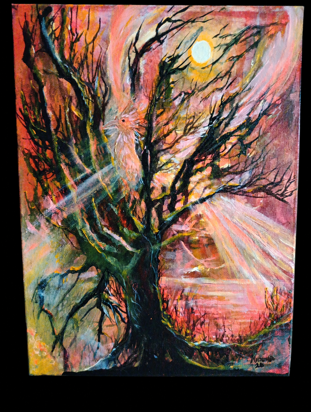 The Moment of Becoming — Original Painting — view 2