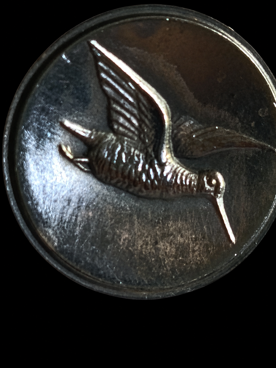 Set of Six 900 Silver Wildlife Buttons — view 10