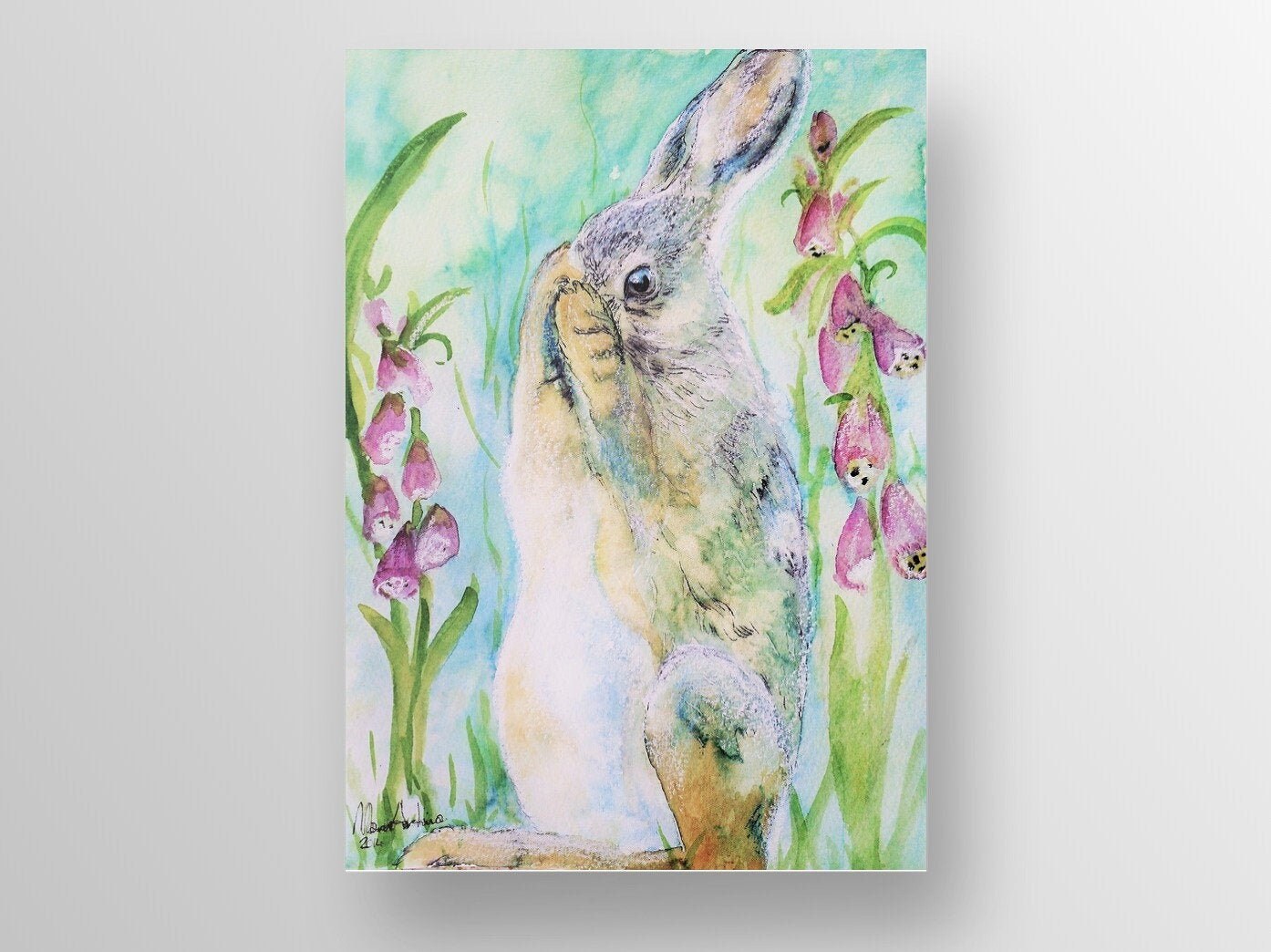 Hiding Hare — Print