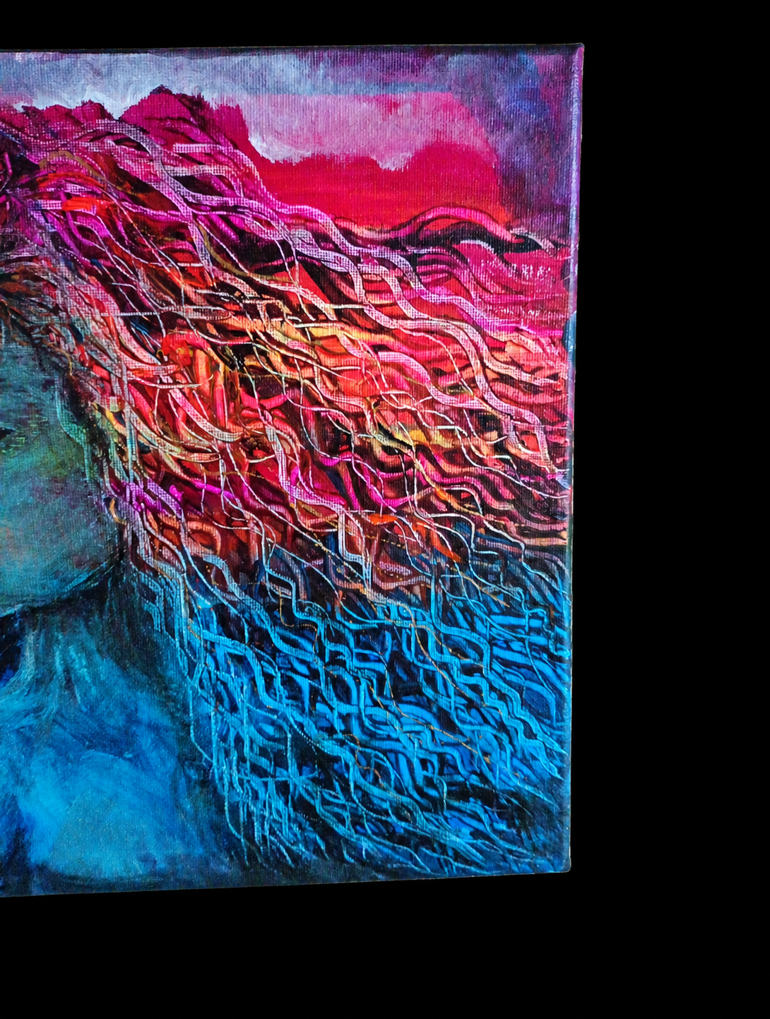 Divine Feminine — Original Acrylic Painting — view 5