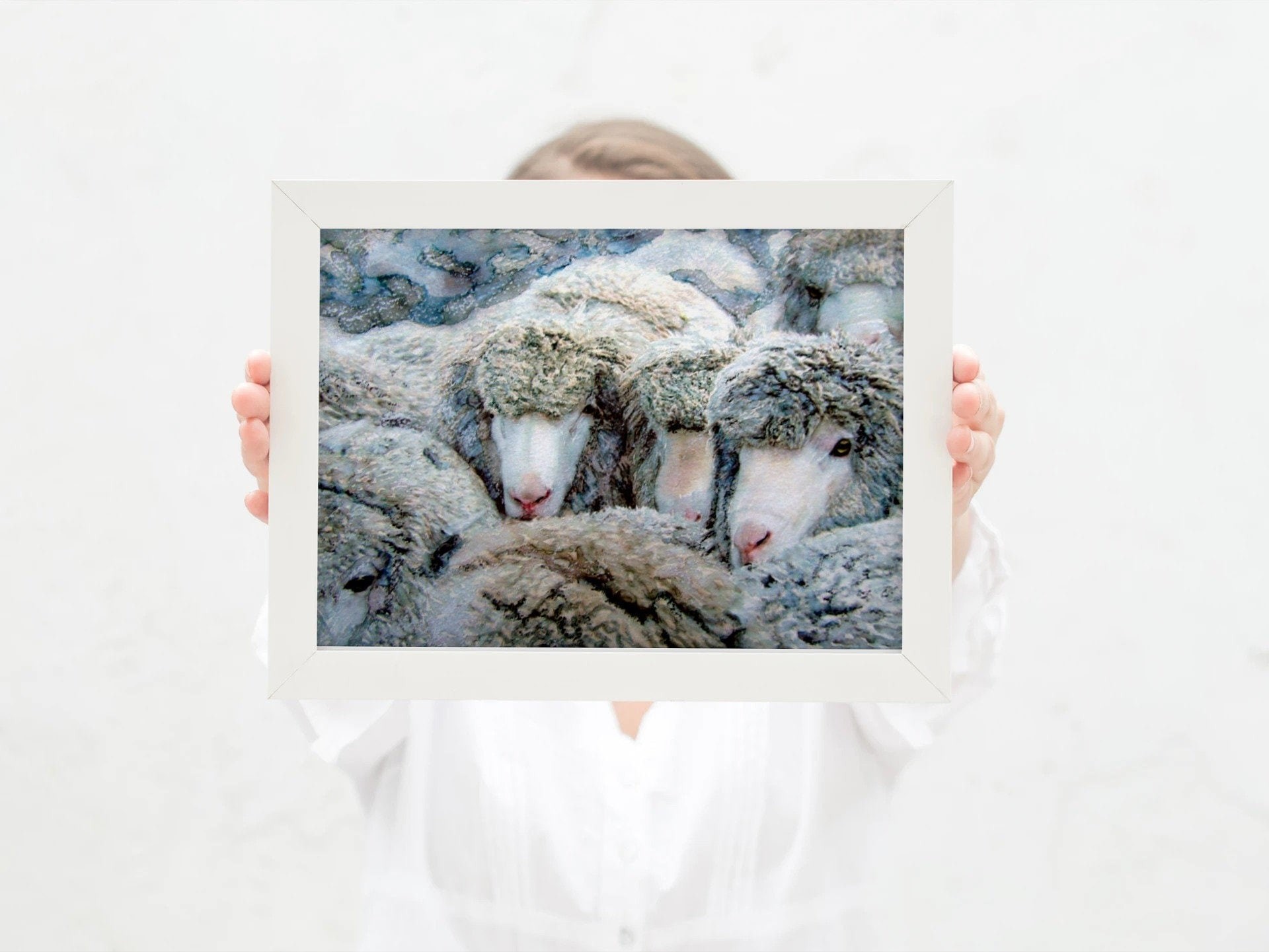 Waiting for a Hair Cut — Print