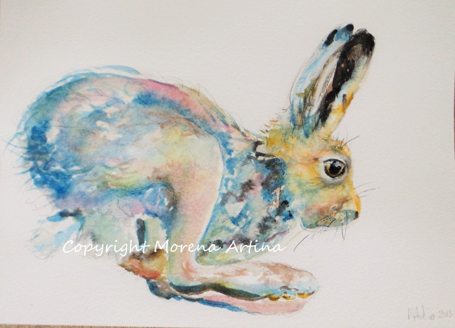 Running Hare — Print