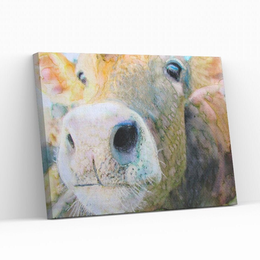 Nosey Cow — Print