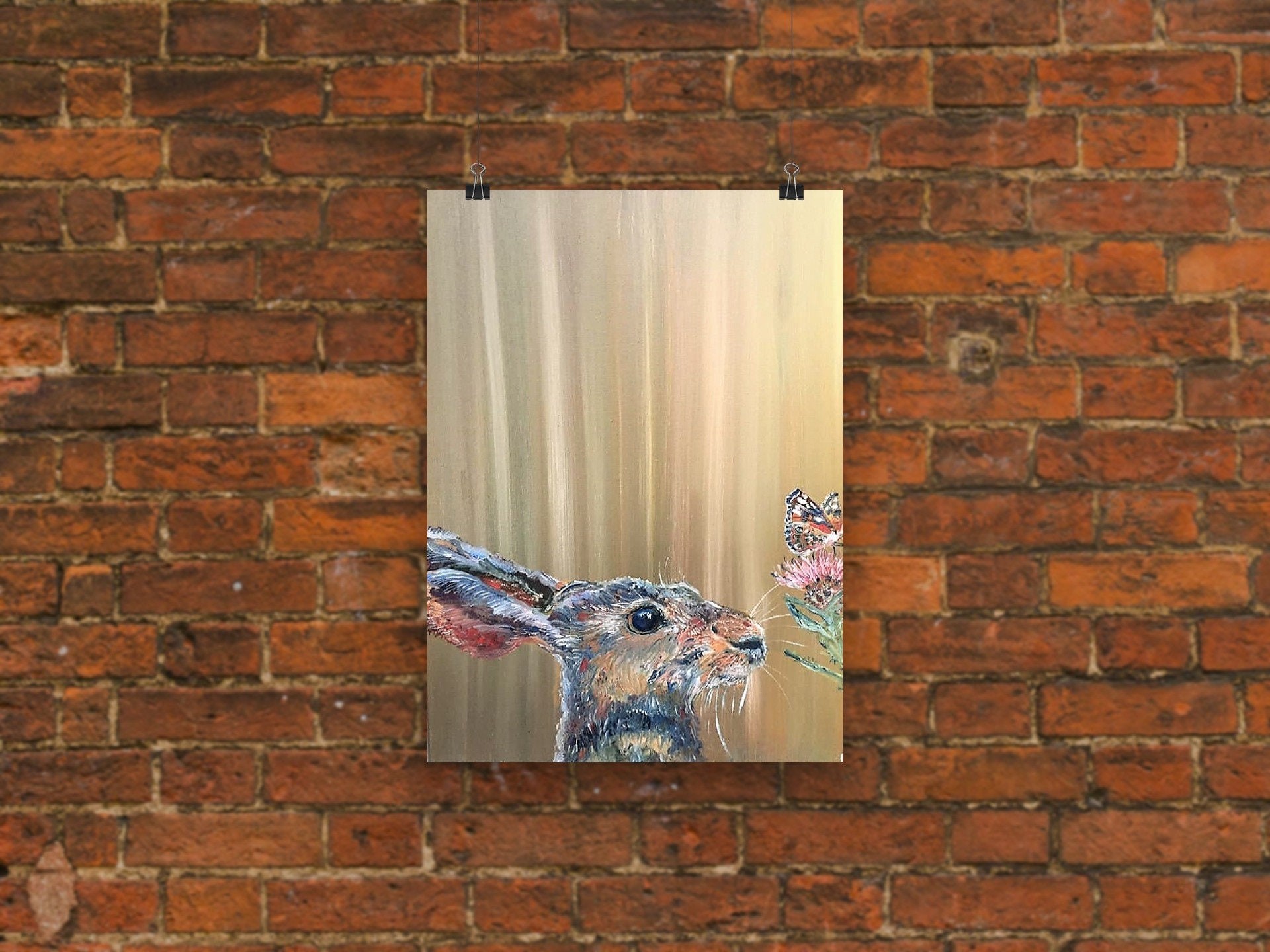 Thistle Hare — Print