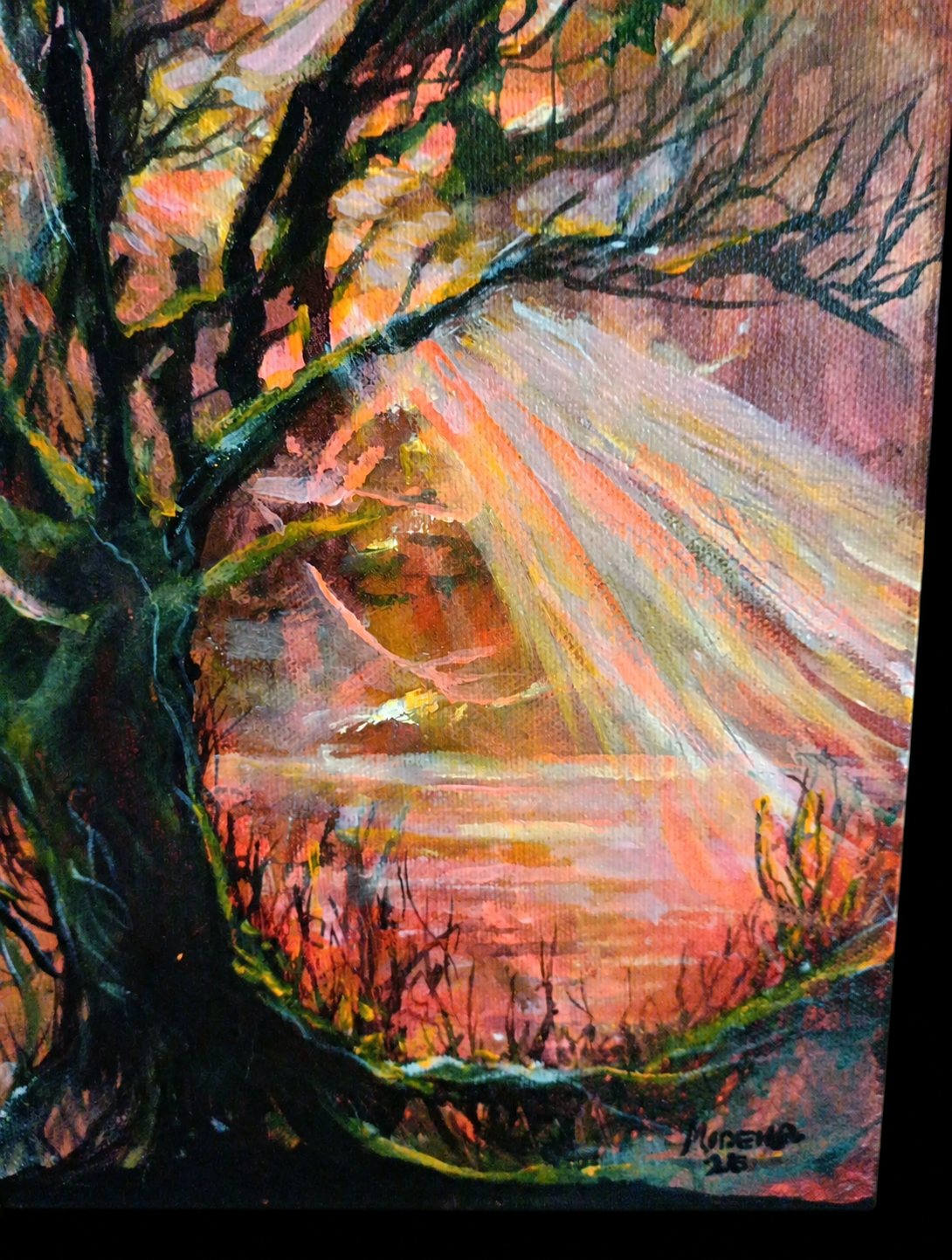 The Moment of Becoming — Original Painting — view 8