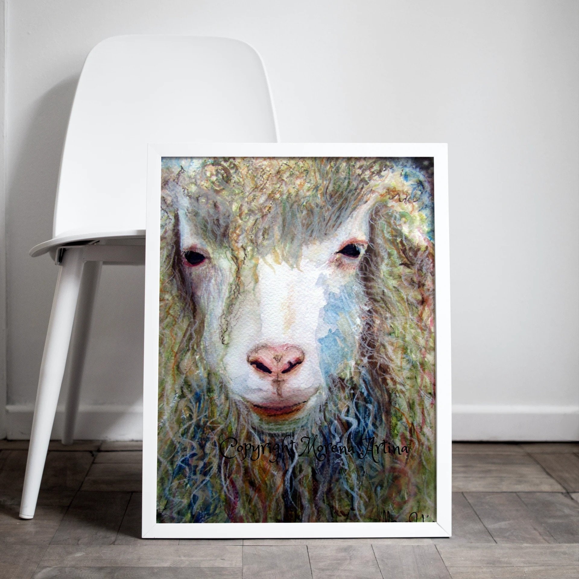 Long Haired Sheep — Print