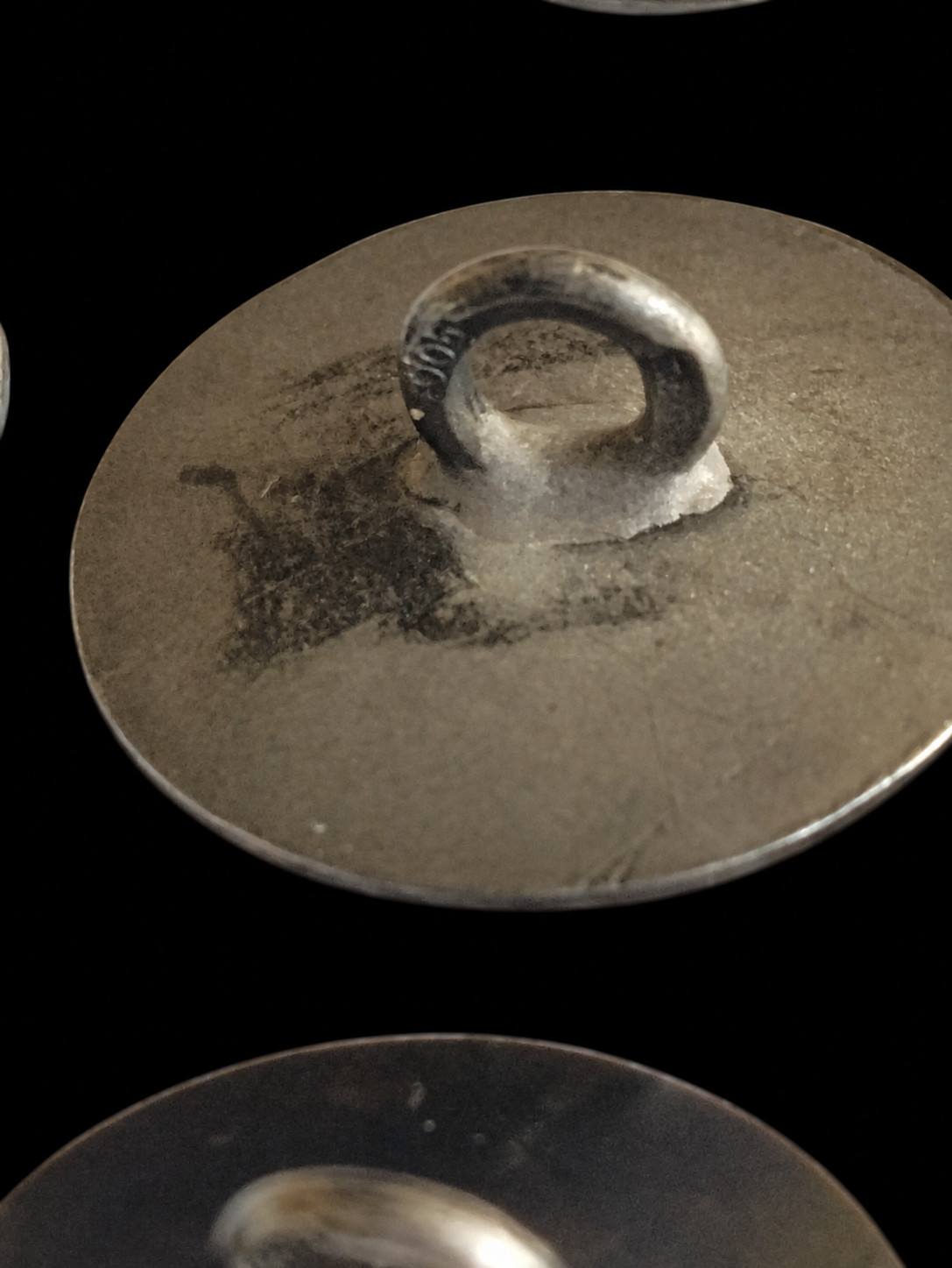 Set of Six 900 Silver Wildlife Buttons — view 20