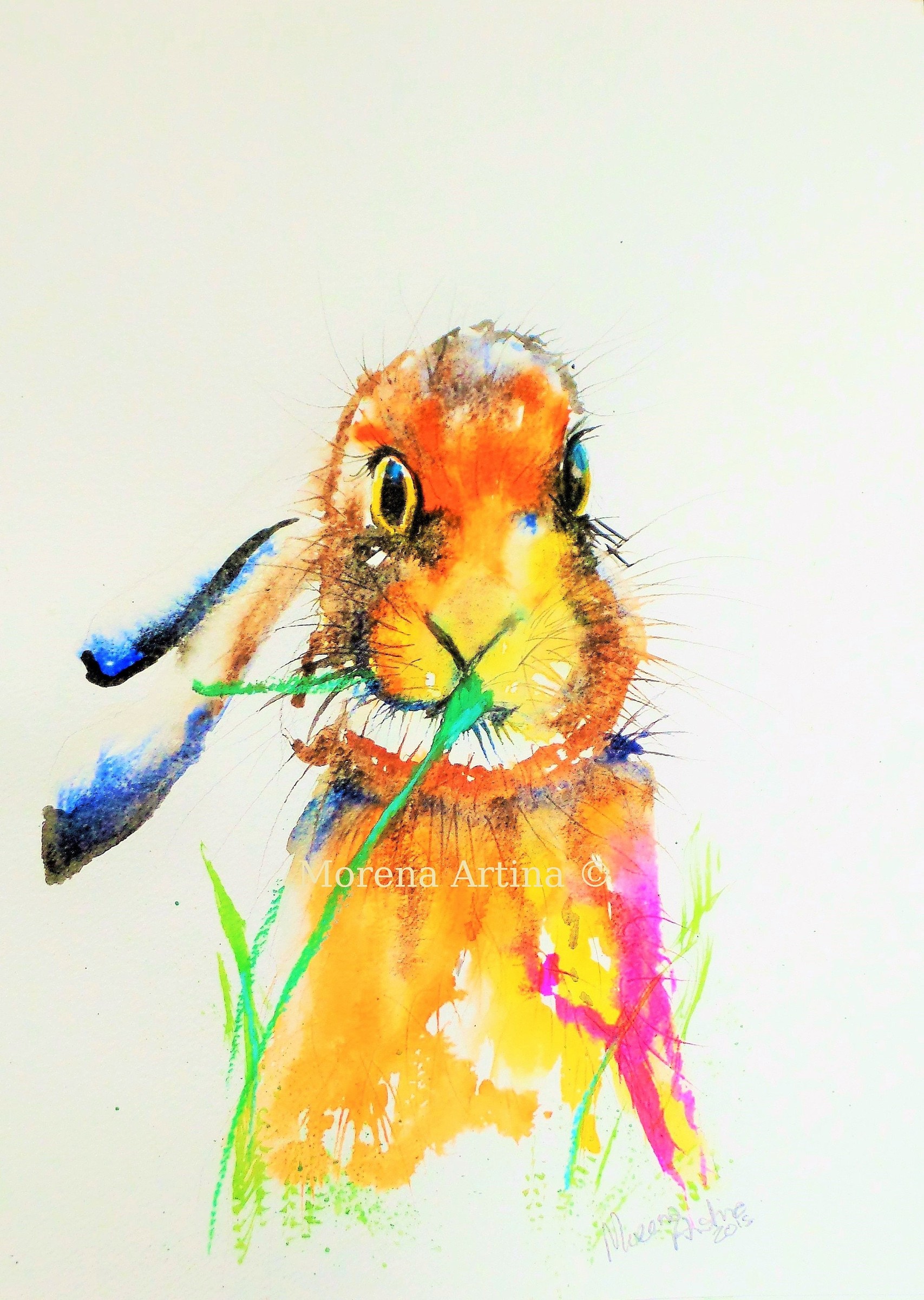 Hungry Hare — Print