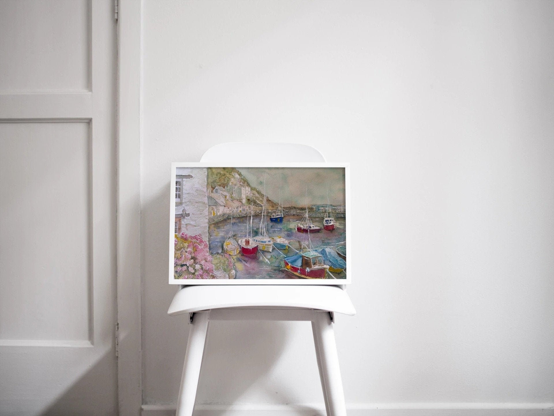 Polperro Cornish Seaside — Print