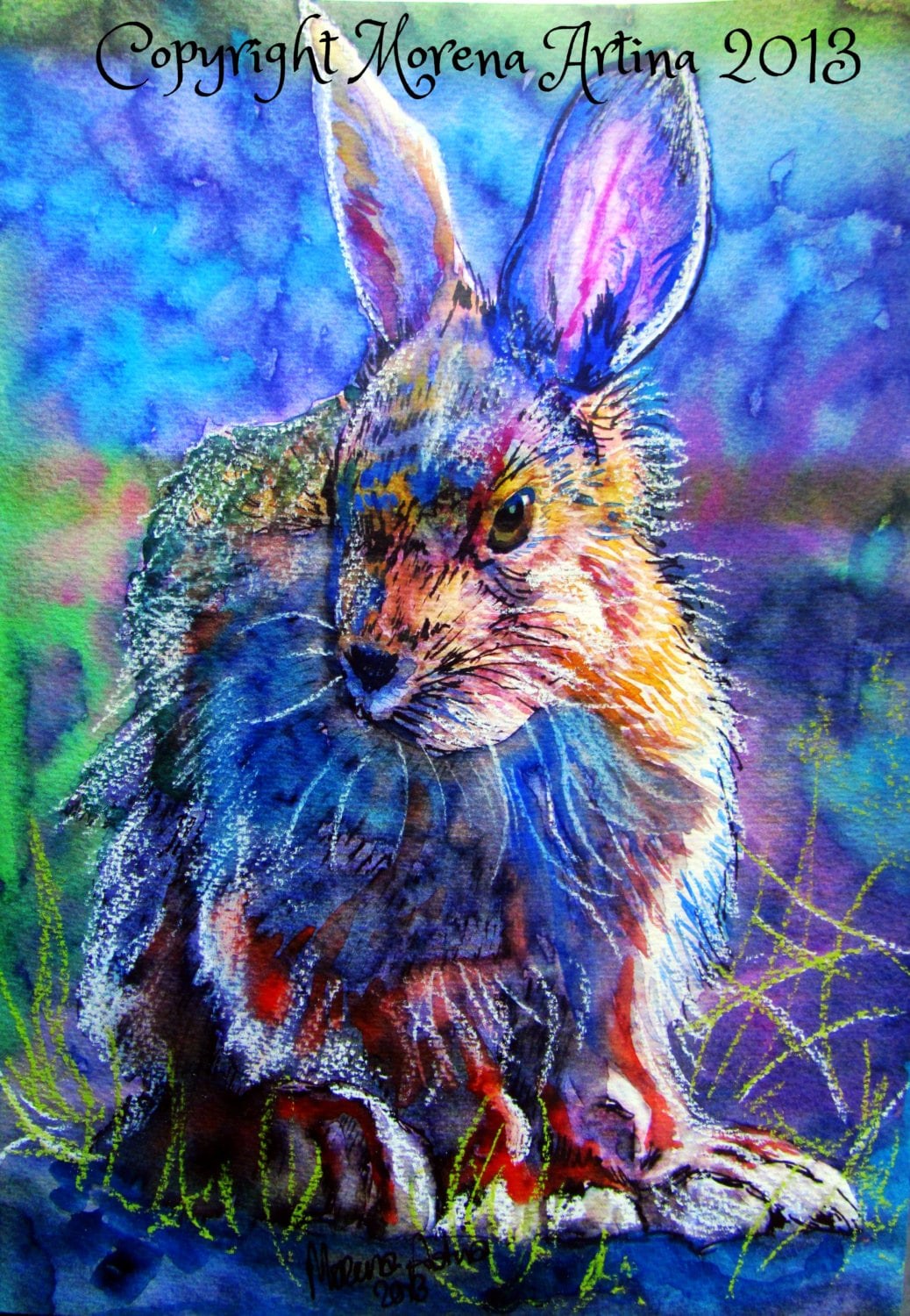 Midnight Hare — Print