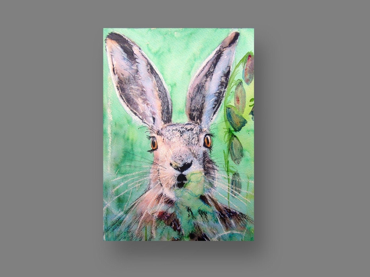 Close Up Hare — Print