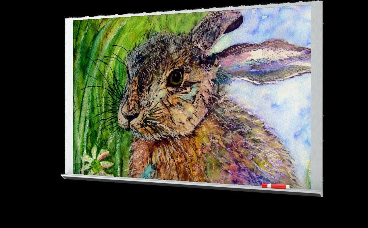 Jewelled Hare — Print