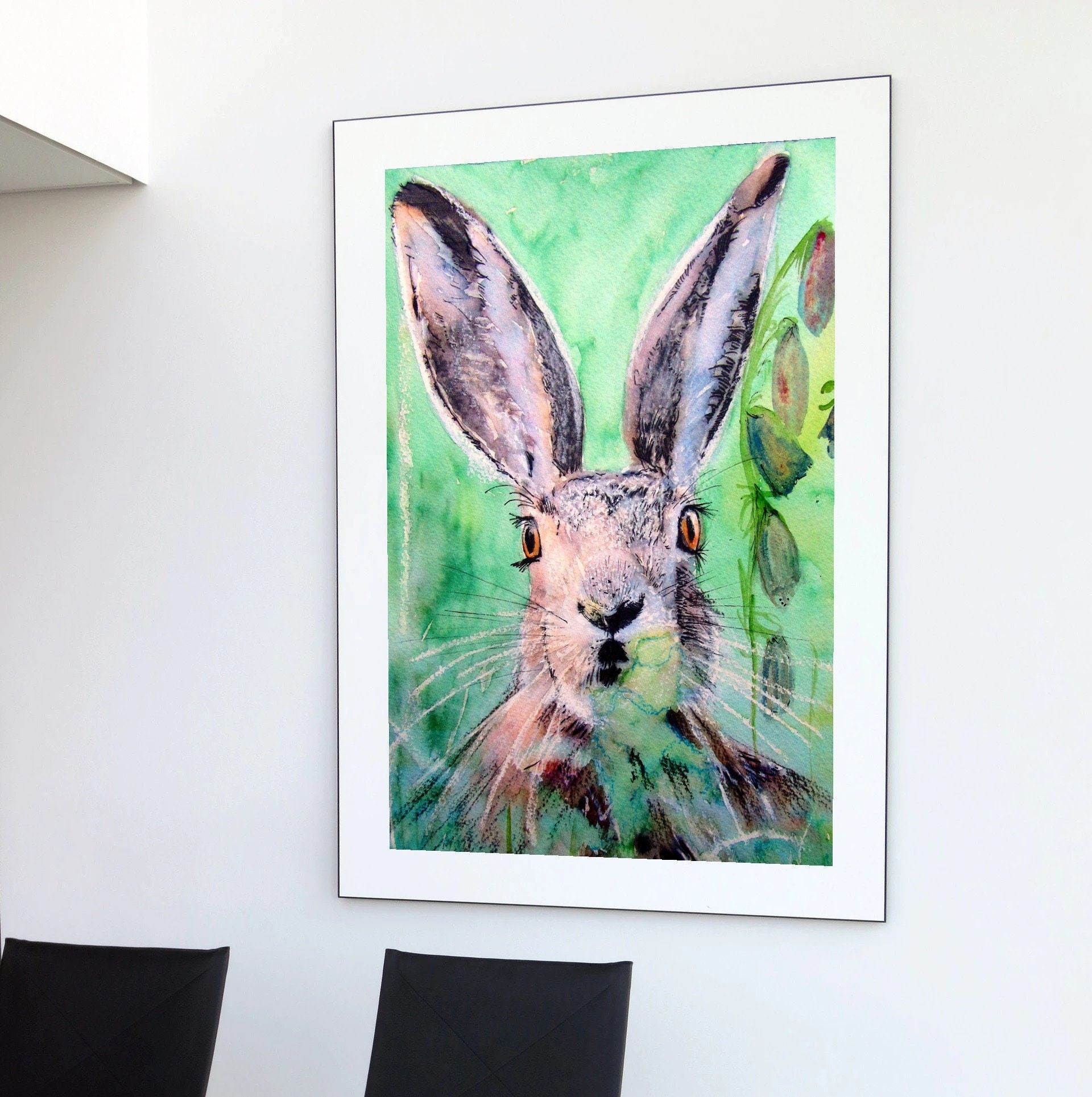 Hare Close Up — Print