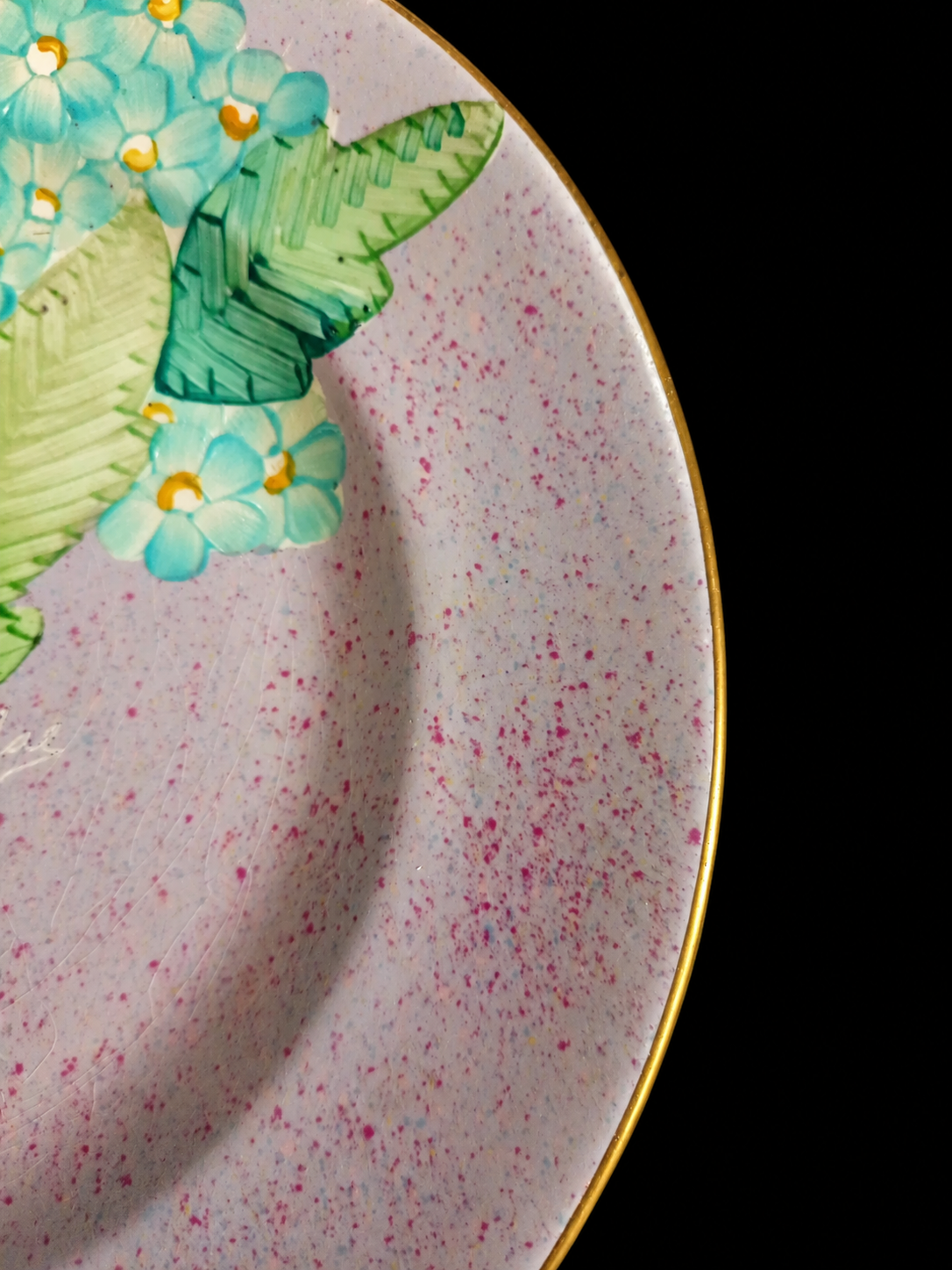 Gray’s Pottery Art Deco Floral Display Plate — view 8