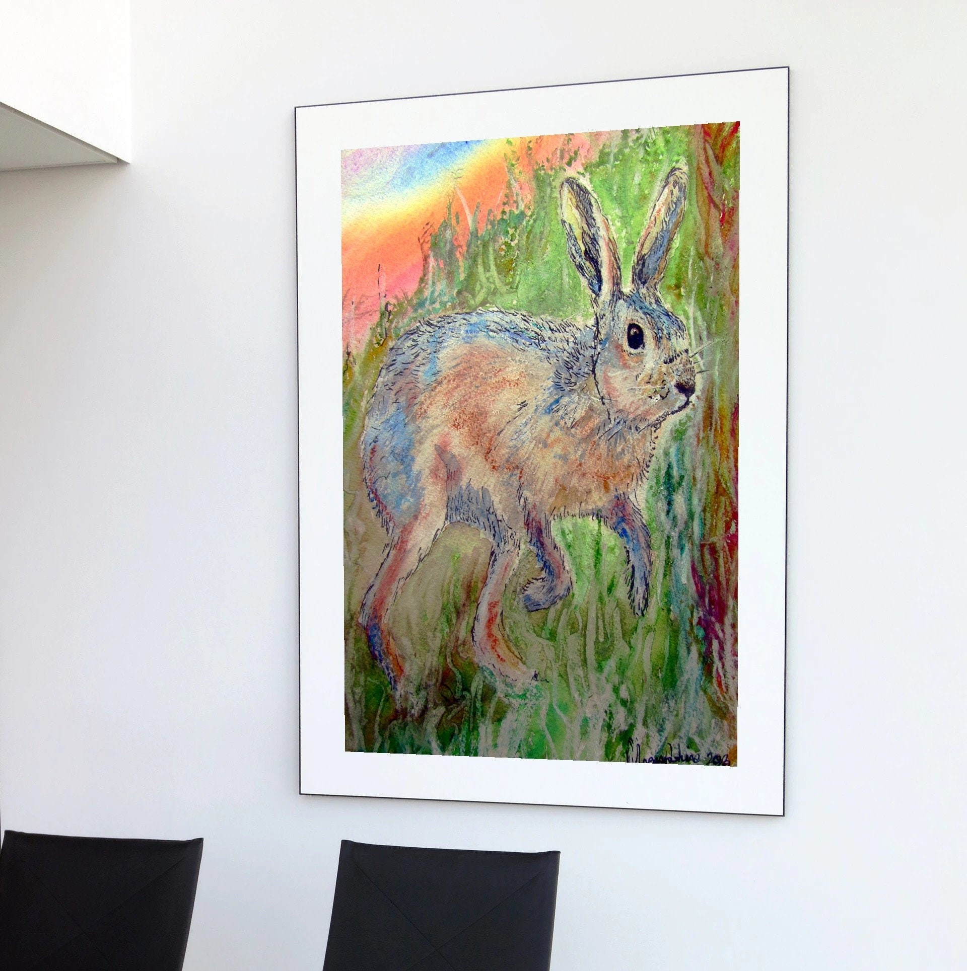 Sunset Hare — Print