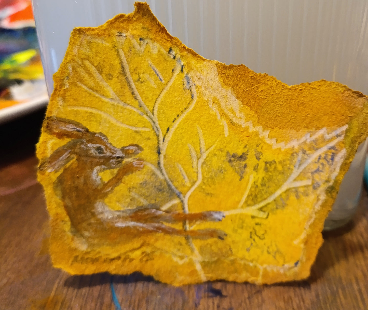 Follow your Dreams Hanging Original Framed Watercolour