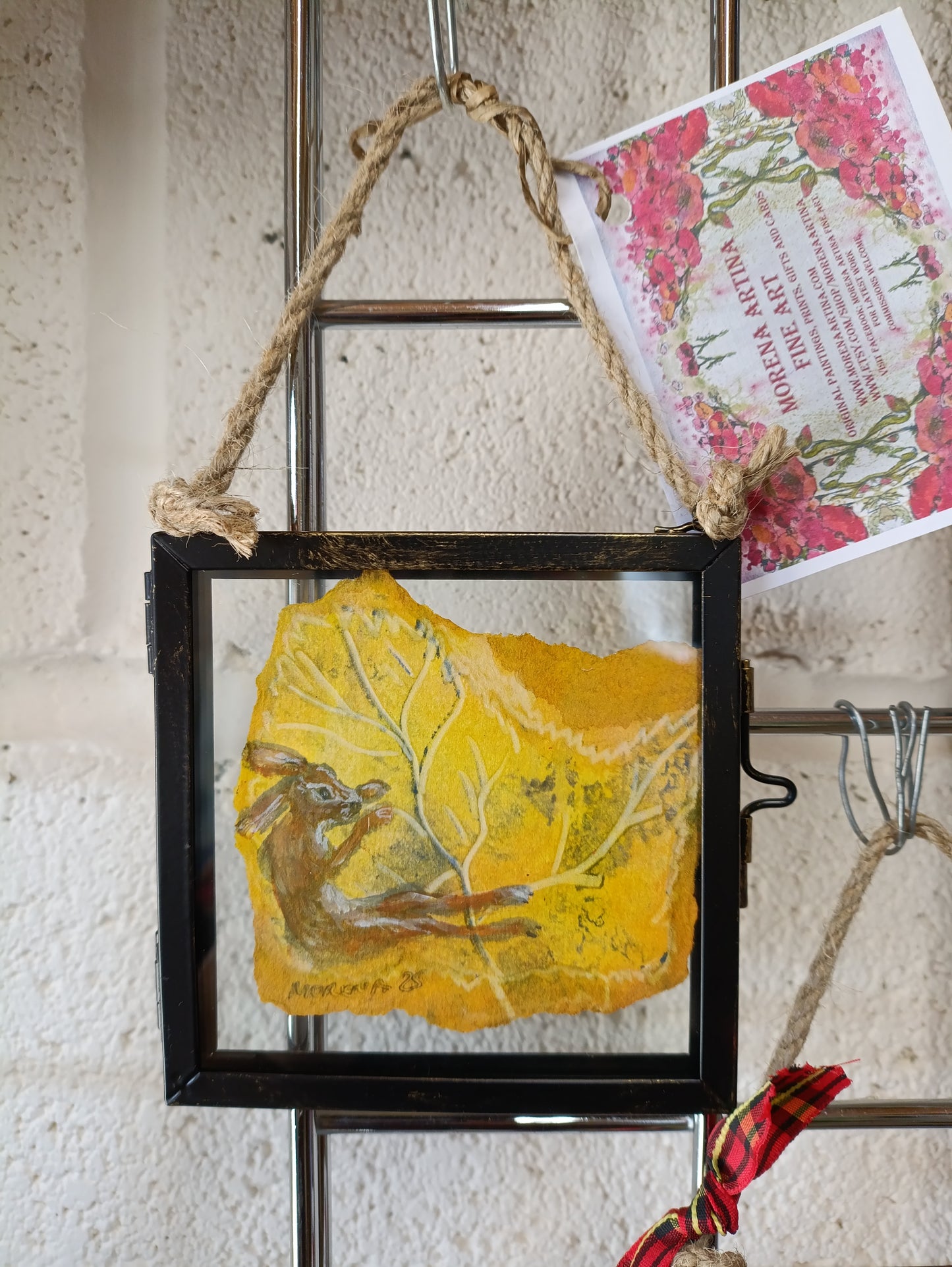 Follow your Dreams Hanging Original Framed Watercolour