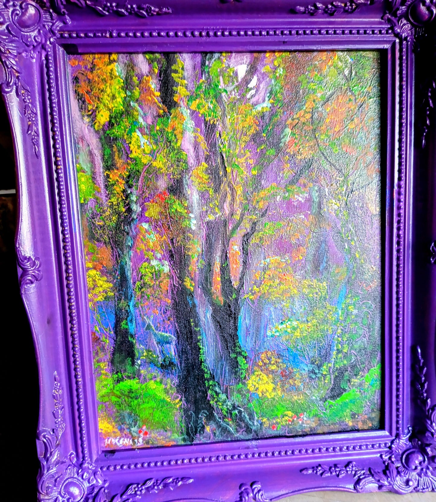 Original Painting 'When the Forest breathes'