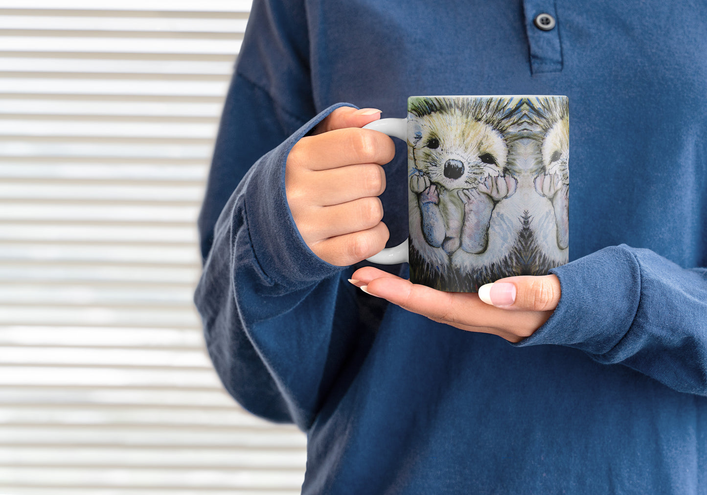 Hedgehog Mug Baby Hoglet