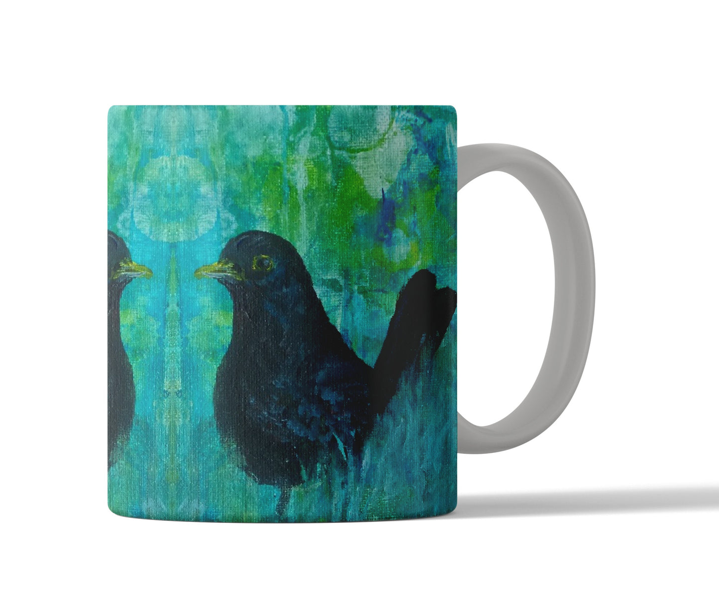 Set of 4 Bird Mugs
