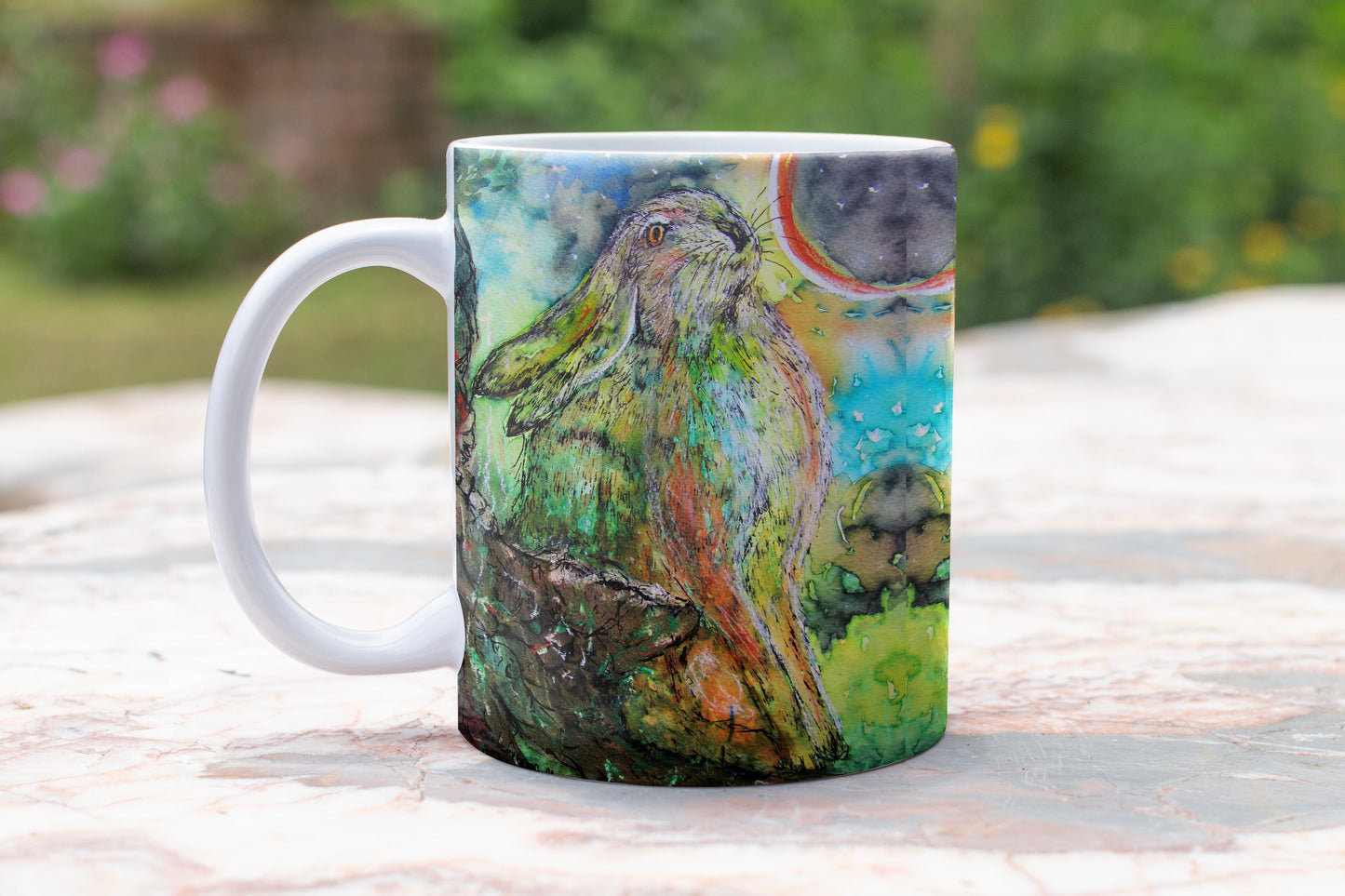 Moongazing Hare Mug