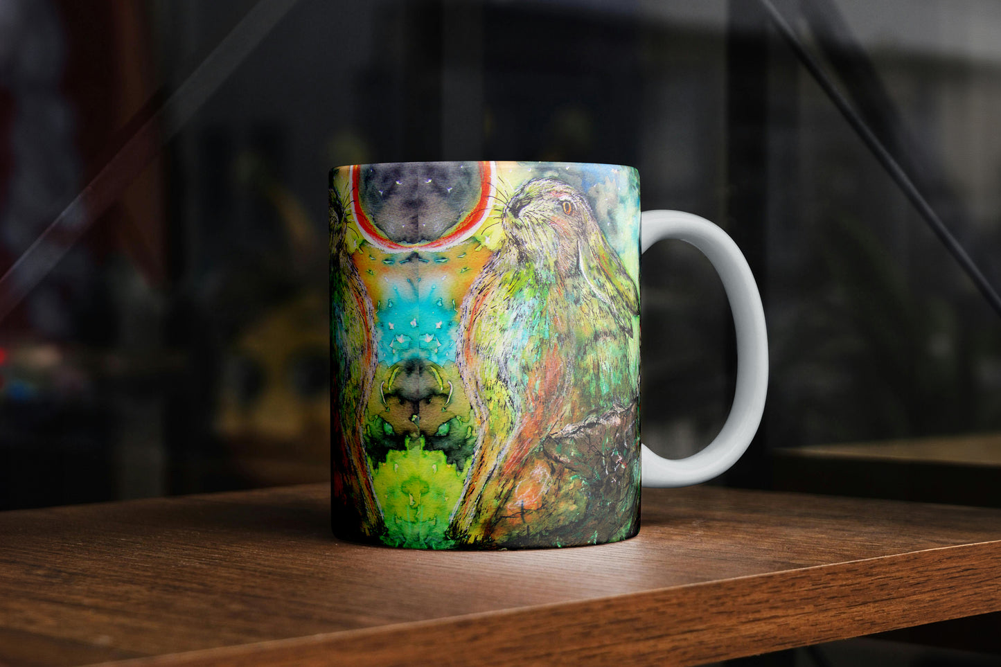 Moongazing Hare Mug