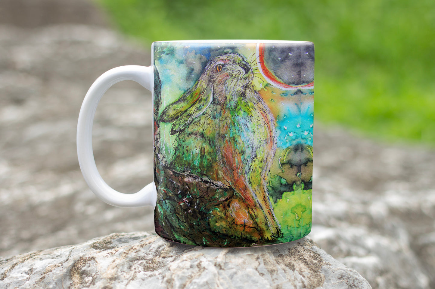 Moongazing Hare Mug