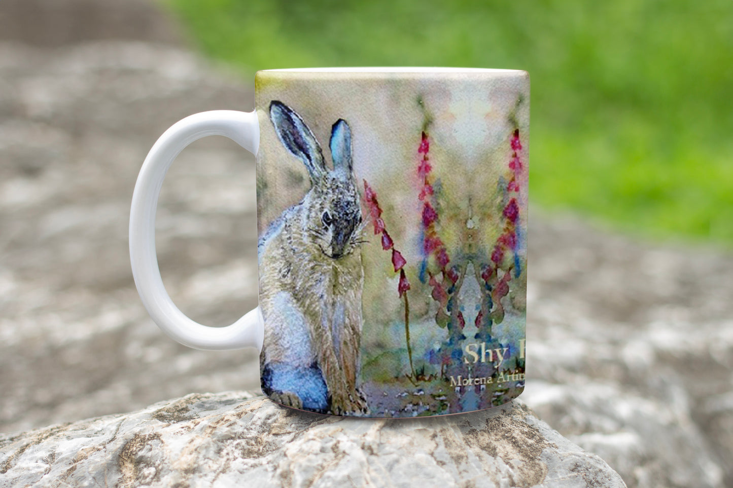Shy Hare Mug