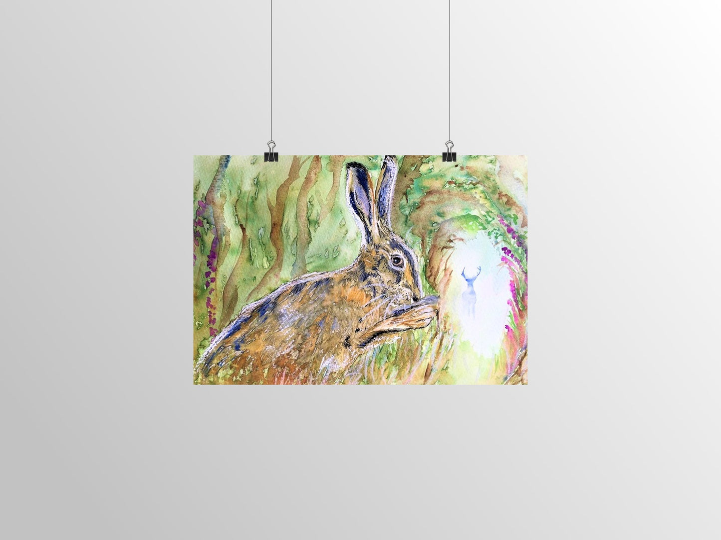 "King of the Forest" Print - Canvas / Print / Poster various sizes, from original painting