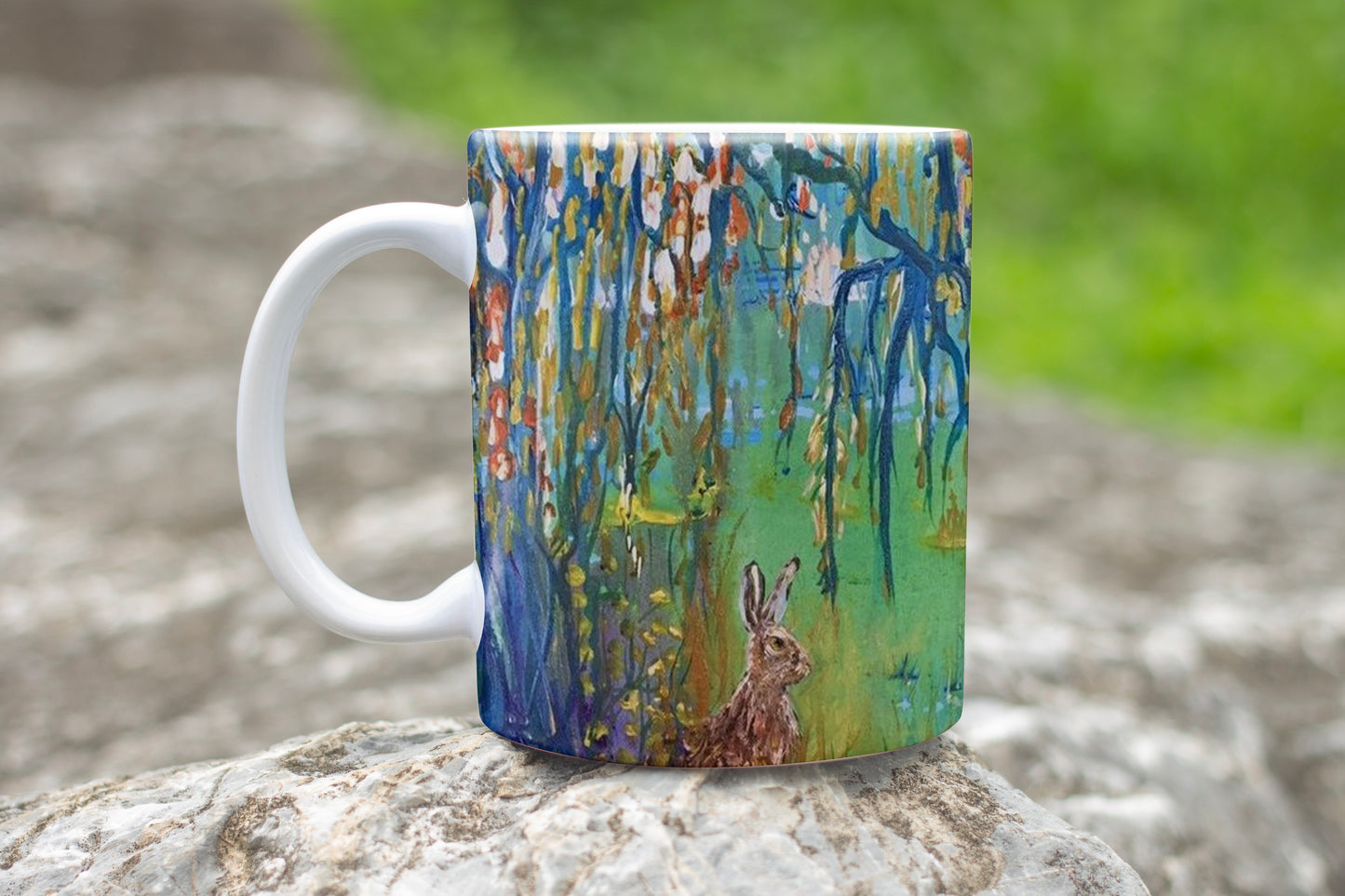 Pussywillow Hare Mug